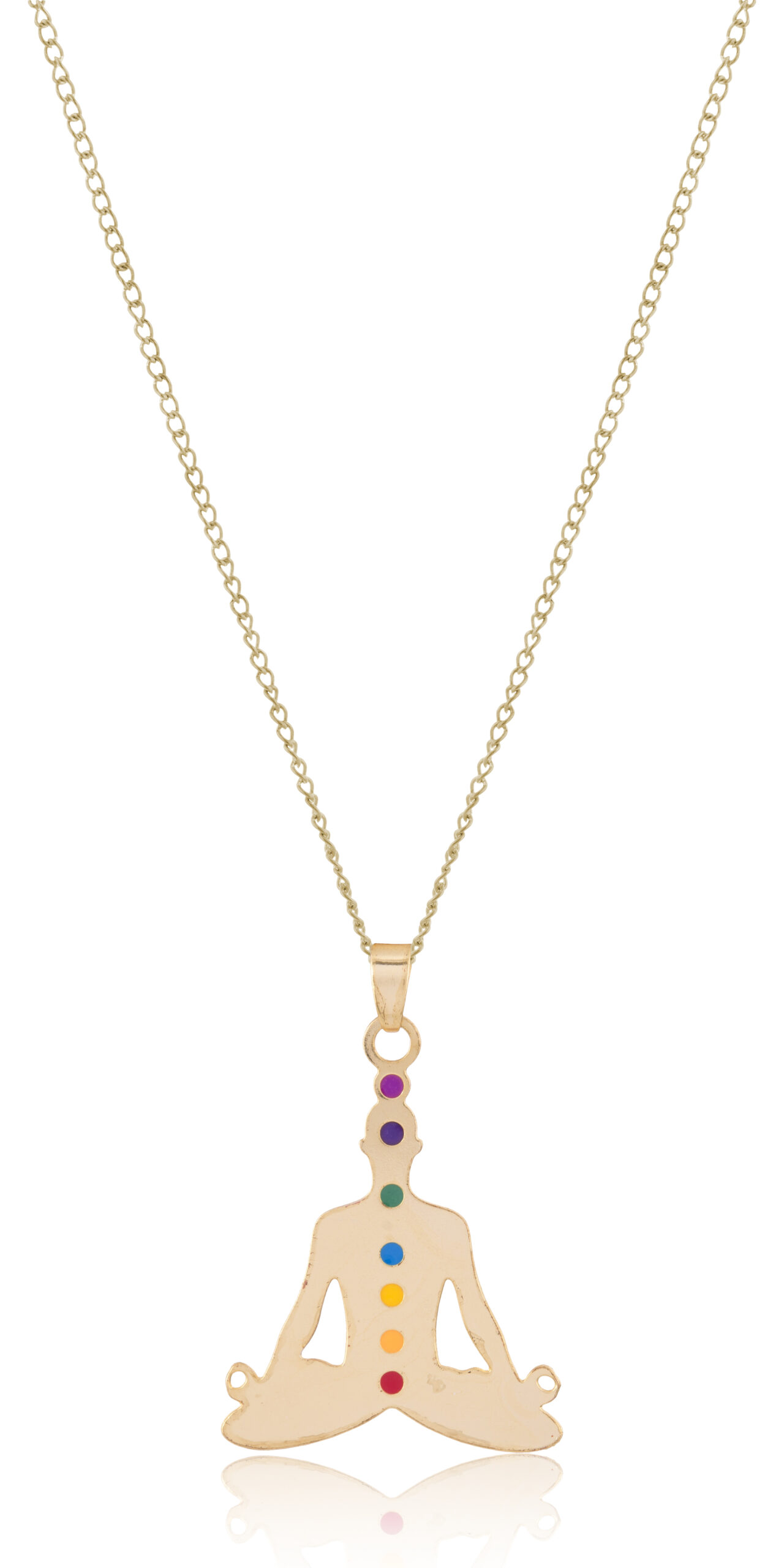 7 Chakra Meditation Pendant Necklace – Spiritual Healing Jewelry